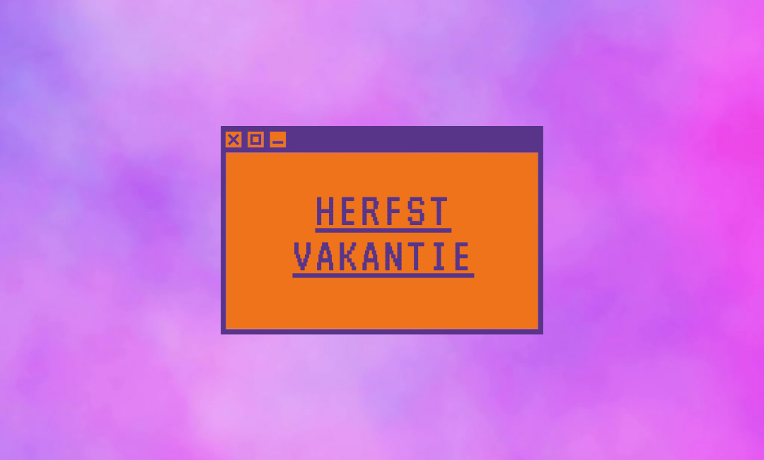 Herfstvakantie, vol activiteiten!